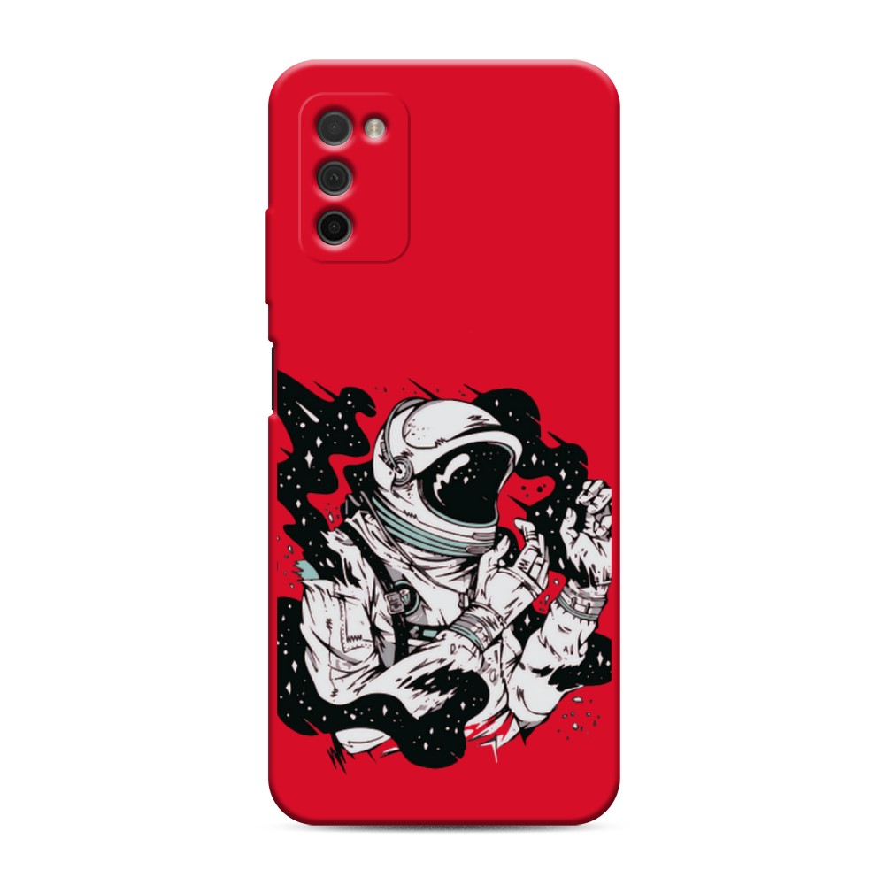 

Чехол Awog на Samsung Galaxy A03S / Самсунг A03S "Космонавт арт", Разноцветный, 2103253-1