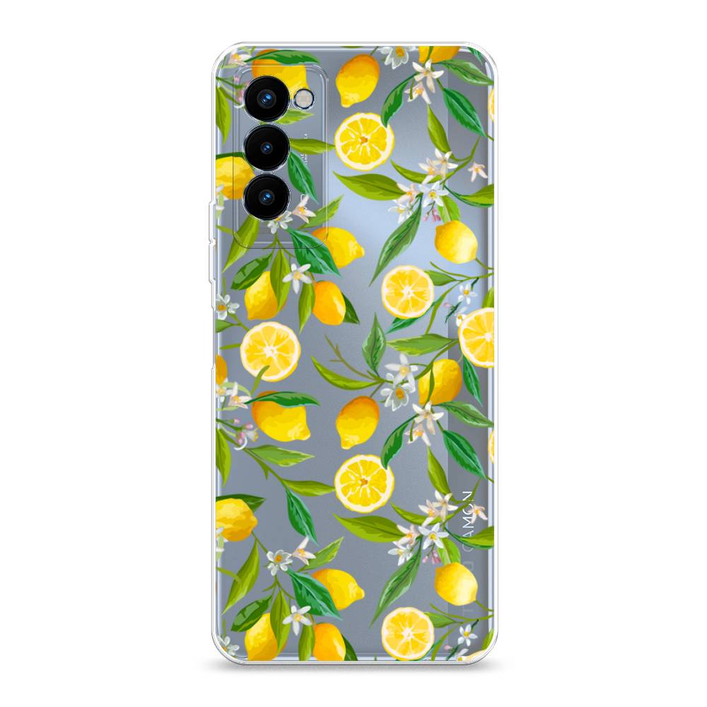 

Чехол Awog на Tecno Camon 18P "Сочные лимоны", Разноцветный, 300750-10