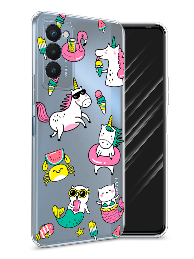 

Чехол Awog на Tecno Camon 18P "На отдыхе", Разноцветный, 300750-2