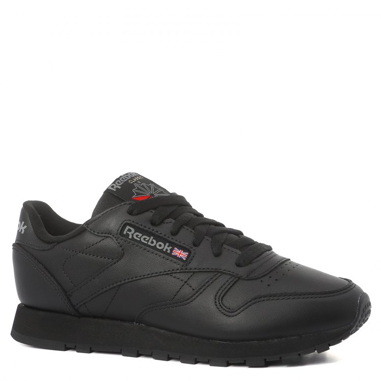 фото Кроссовки женские reebok cl lthr черные 38 eu