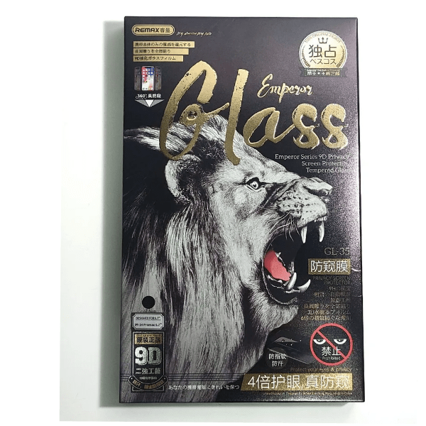 

Защитное стекло Remax для iPhone 14 Pro 9D Private Emperor Series GL-35