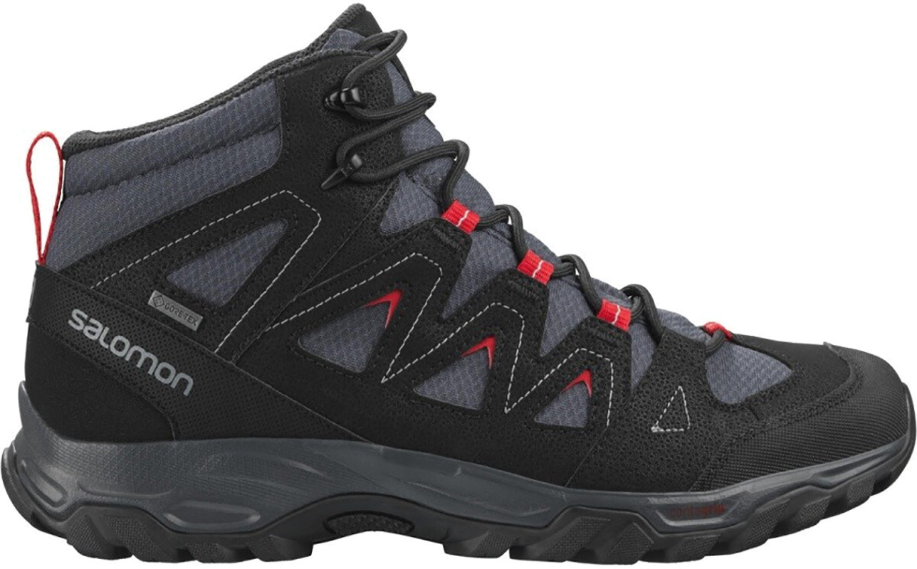 

Кроссовки мужские Salomon LYNGEN MID GTX черные 8.5 UK, LYNGEN MID GTX