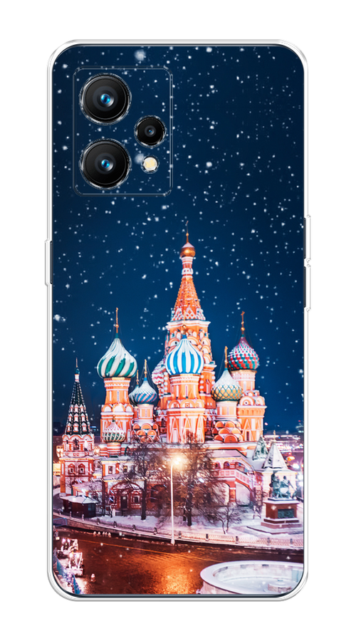 

Чехол на Realme 9 4G "Москва 1", Коричневый;синий;белый, 258750-1