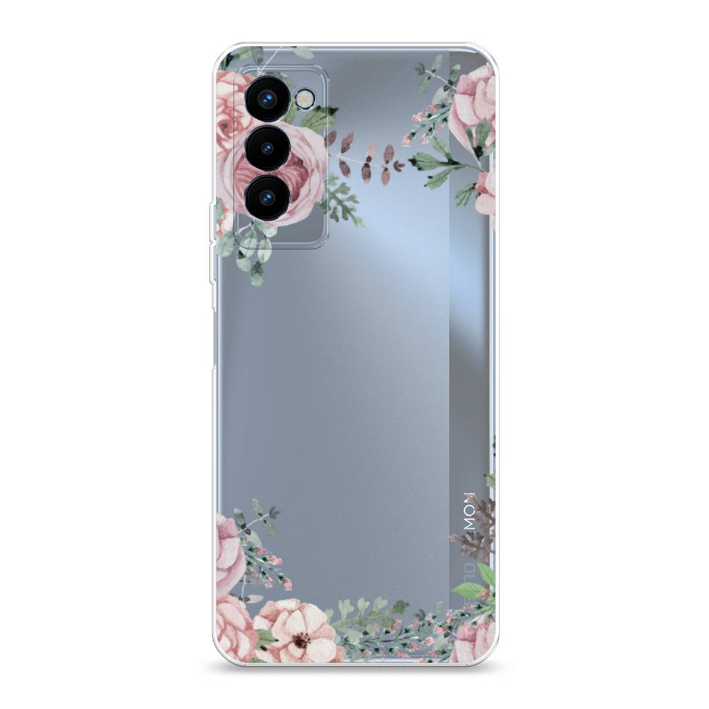 

Чехол Awog на Tecno Camon 18P "Нежные розы акварель", Разноцветный, 300750-8