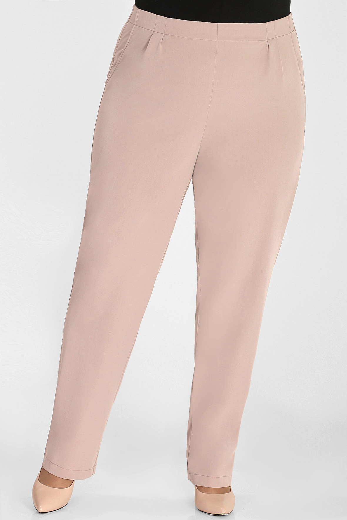 

Брюки женские AlmondShop 81-103-21.С2 бежевые 60 RU, 81-103-21.С2