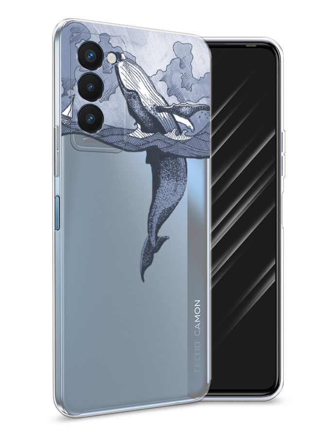 

Чехол Awog на Tecno Camon 18P "Два измерения", Разноцветный, 300750-7