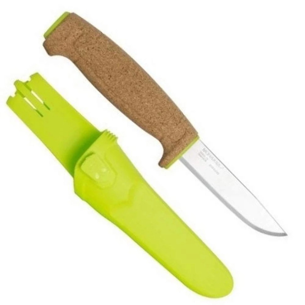 

Нож Morakniv Floating Knife, нержавеющая сталь, пробковая ручка, Зеленый;коричневый, Floating Knife