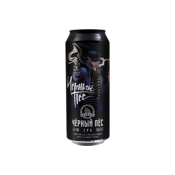 

Пиво Brewlok Чёрный Пёс IPA светлое 0,5 л, ТН-00004144