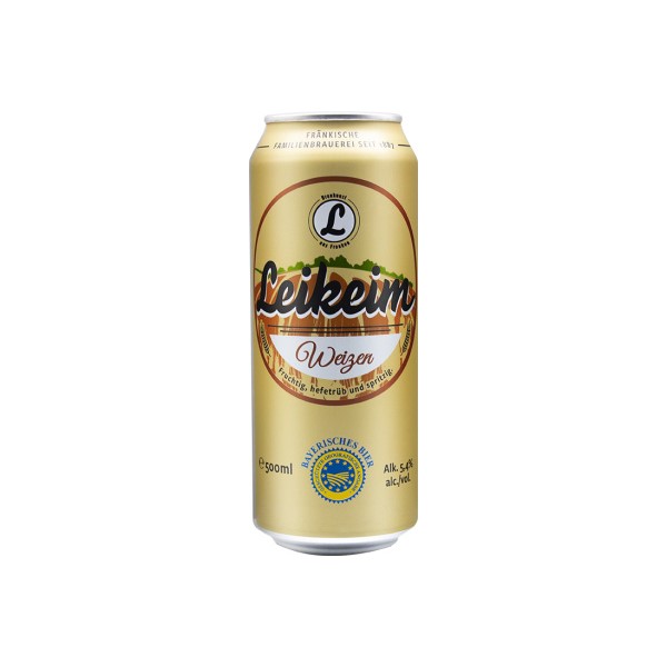 

Пиво Leikeim Weizen Ale светлое 0,5 л, ТН-00004137