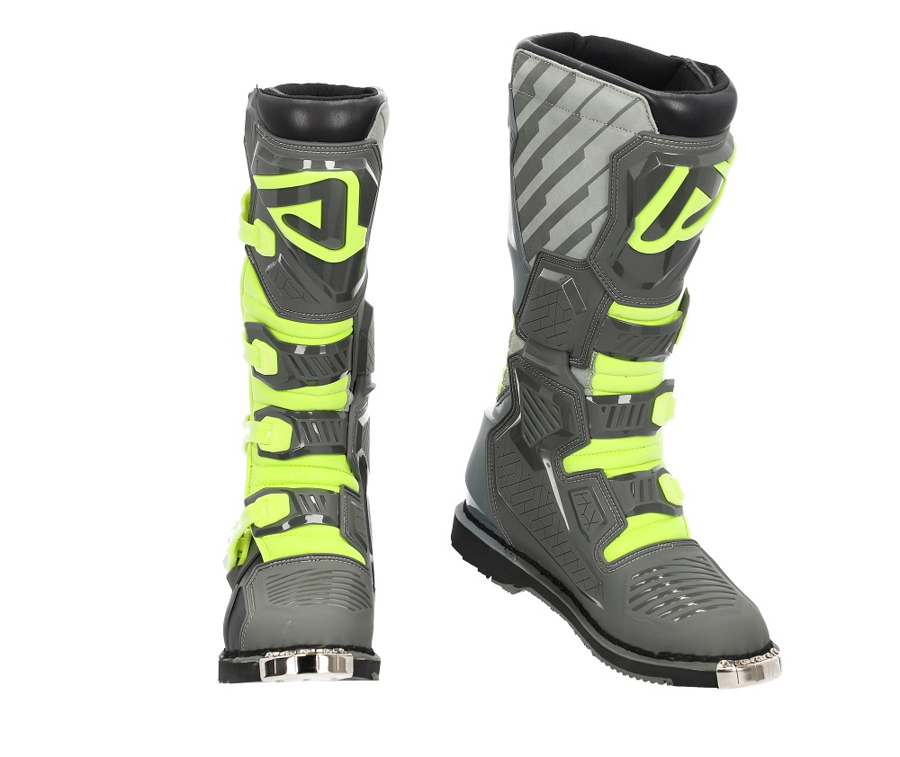 

Мотоботы кроссовые Acerbis X-RACE арт.0024359.290.039 Grey/Yellow (р.39), Желтый;серый, X-Race