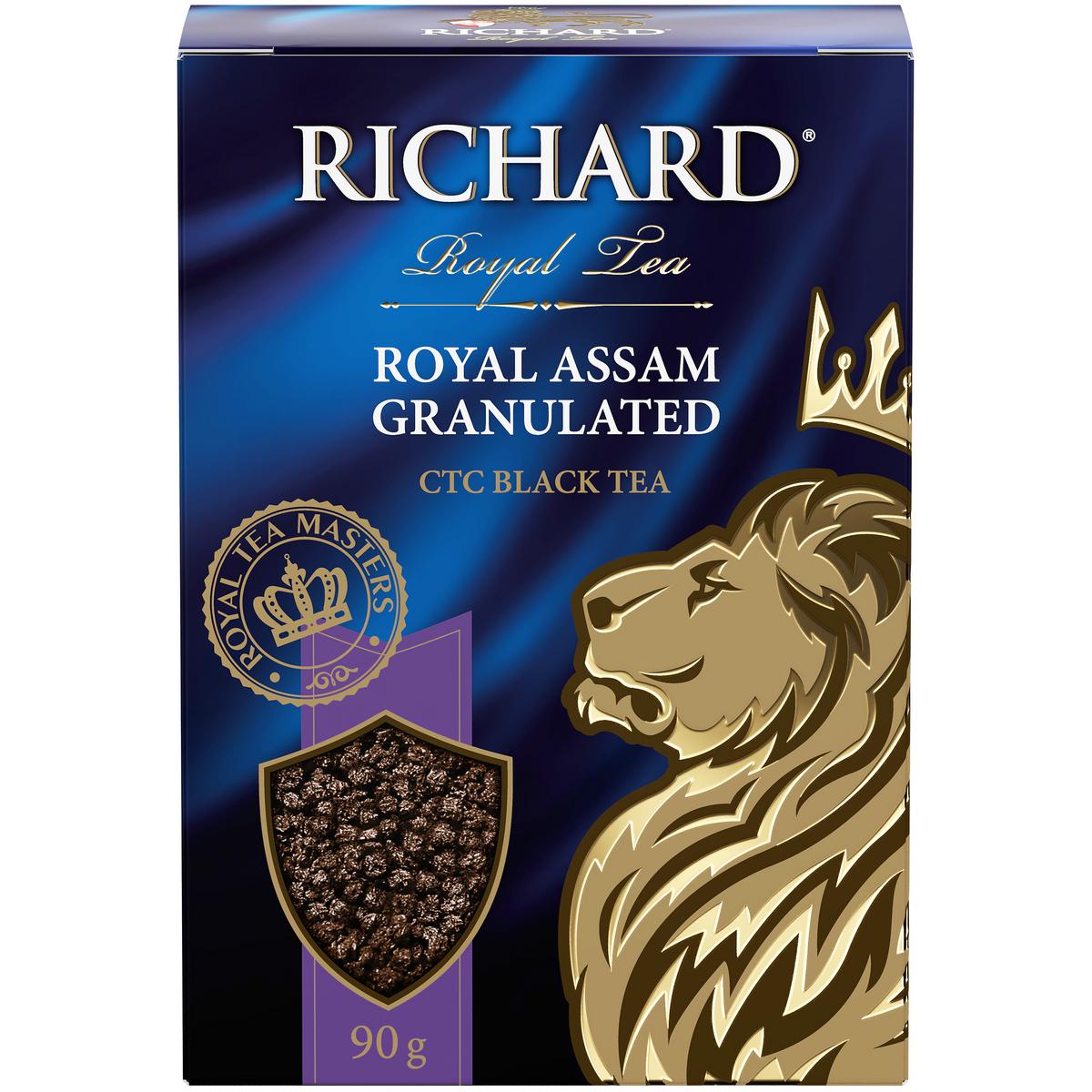 Чай Richard Royal Assam Granulated, черный гранулированный, 90 г