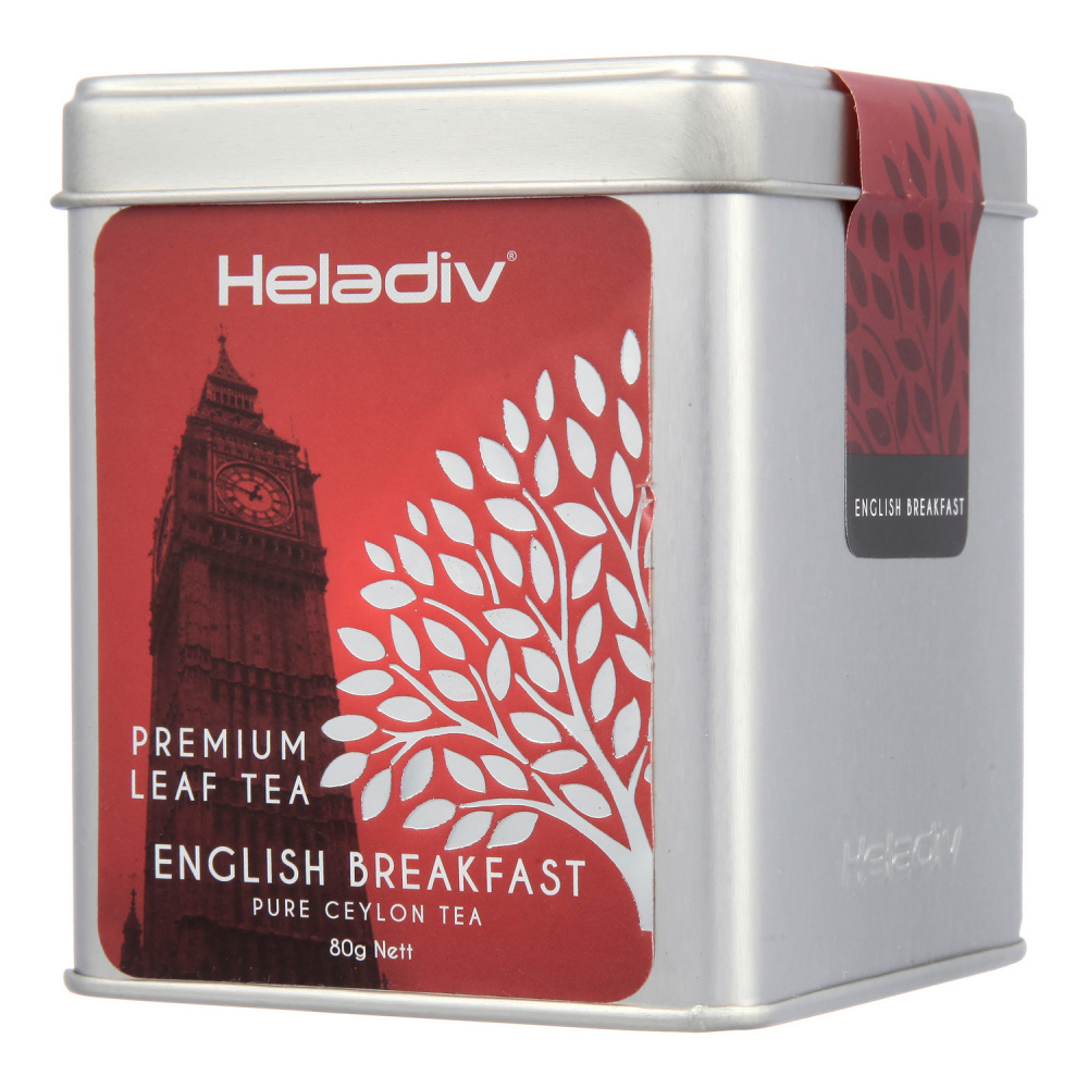 

Чай Heladiv "English breakfast", чёрный листовой, 80 гр