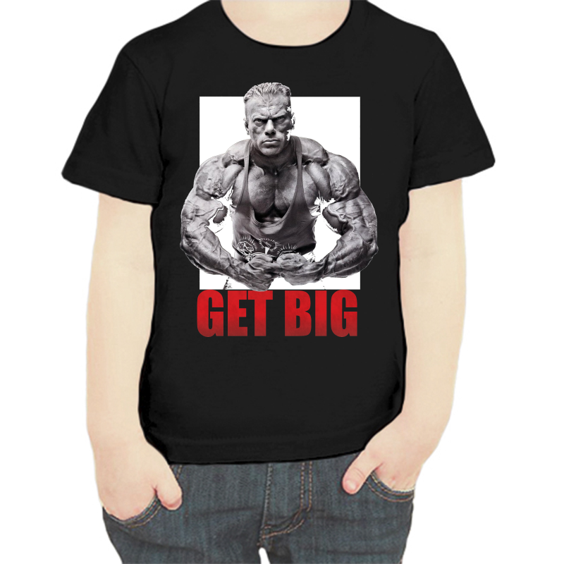 

Футболка мальчику черная 32 р-р get big, Черный, fdm_get_big
