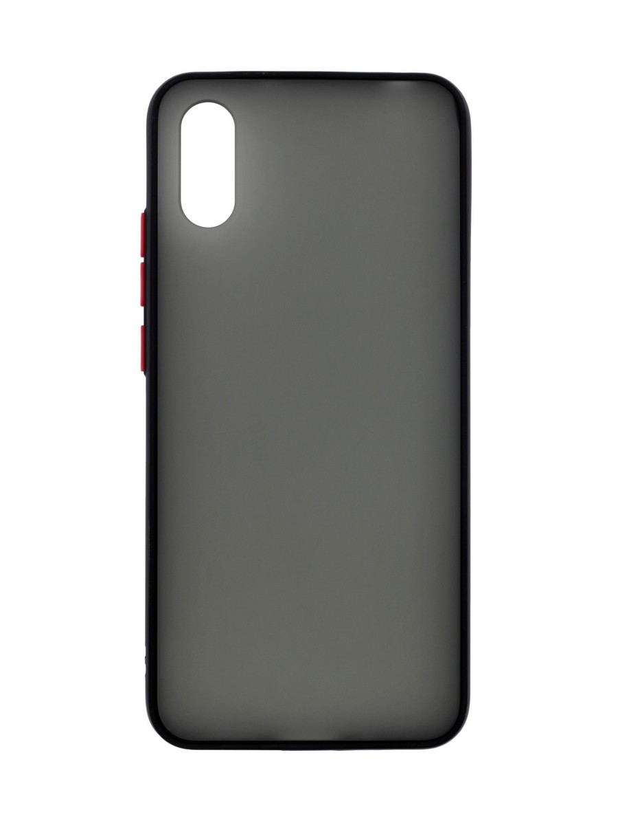 фото Чехол zibelino plastic matte для xiaomi redmi 9a (black)