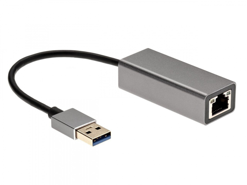 

Переходник Aopen RJ-45 - USB-A RJ 45 м (), ADU312M