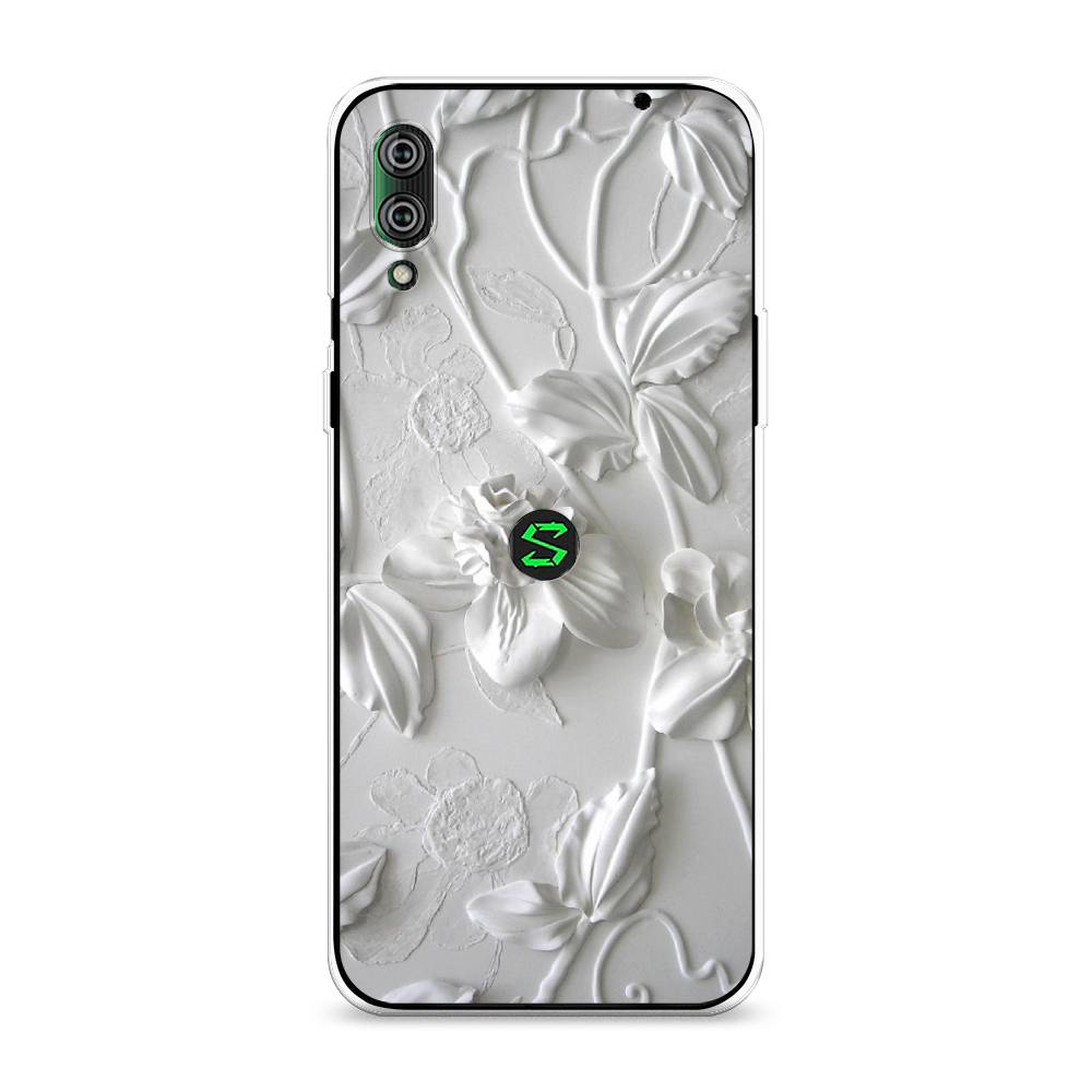 

Чехол Awog на Xiaomi Black Shark 2/2 Pro "Гипсовые цветы", 36450-7