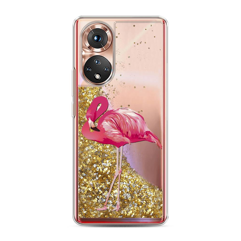 

Чехол Awog на Honor 50 "Застенчивый фламинго", Розовый, 6105490-1