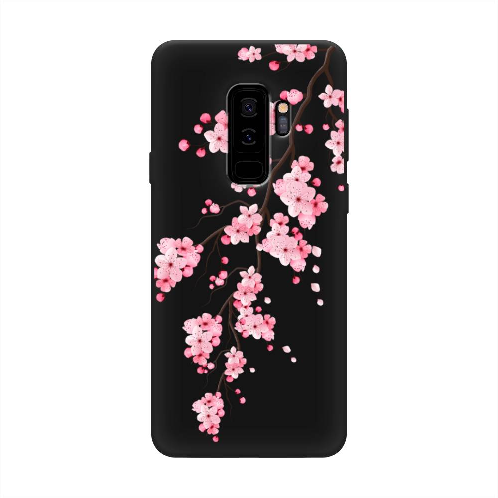 

Чехол Awog на Samsung Galaxy S9 + "Розовая сакура", Розовый;коричневый, 25852-1