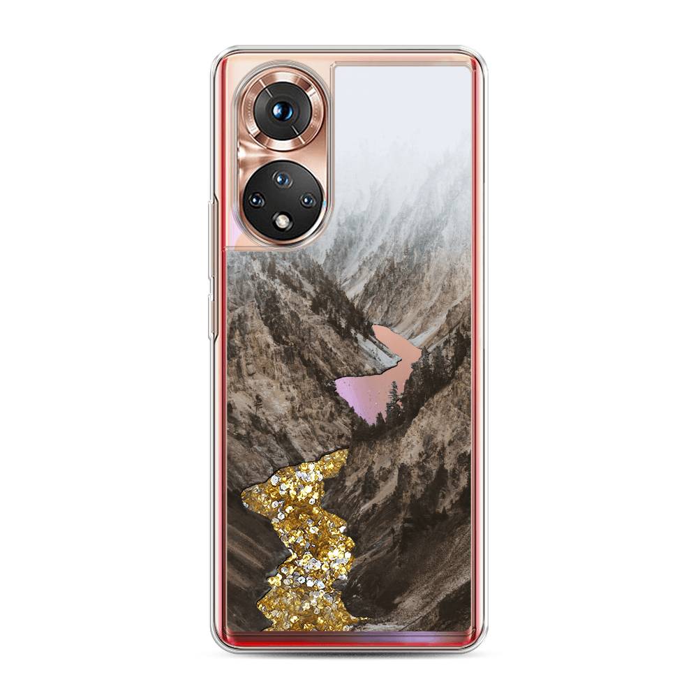 

Чехол Awog на Honor 50 "Горная река", Коричневый, 6105490-1