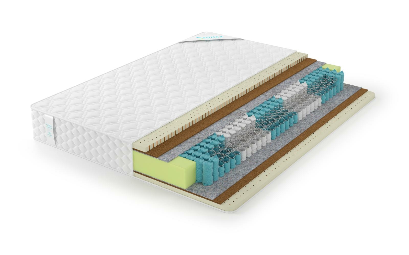 

Матрас Lonax Medium TFK 5 Zone 90х190, Medium TFK 5 Zone
