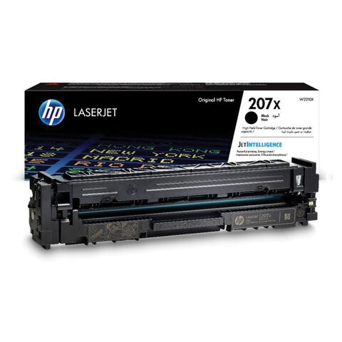 Картридж для лазерного принтера HP 207A черный, оригинал (W2210A)