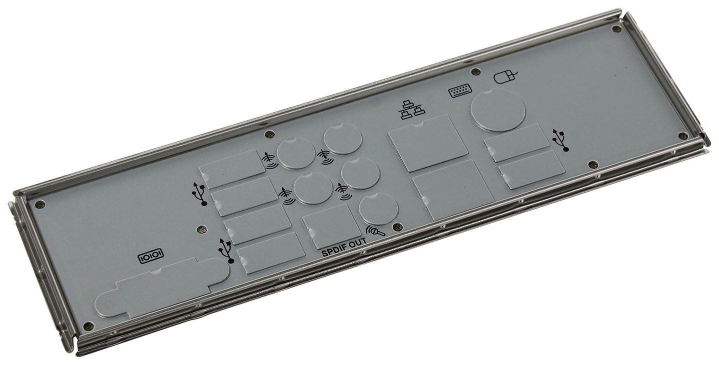 

Заглушка корпусная задняя без отверстий SUPERMICRO MCP-260-00045-1N, серый
