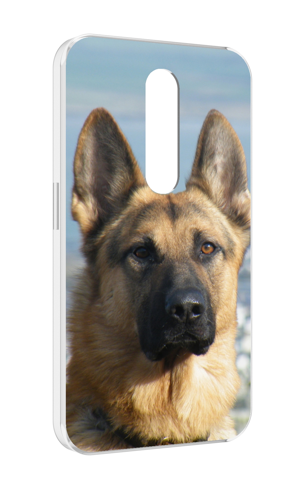 

Чехол MyPads немецкая овчарка для Motorola Moto X Force (XT1585 / XT1581), Прозрачный, Tocco