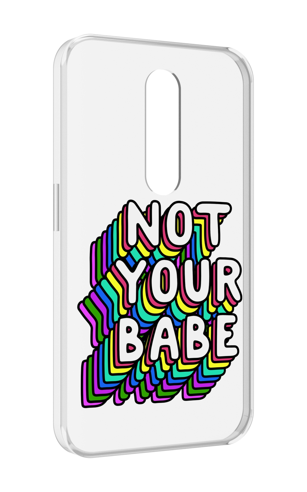 

Чехол MyPads не-твоя-девочка для Motorola Moto X Force (XT1585 / XT1581), Прозрачный, Tocco