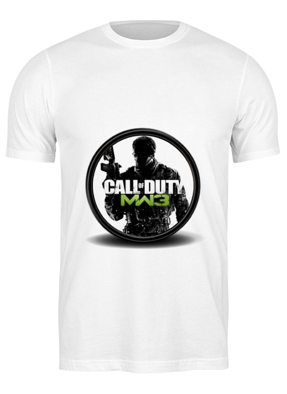 

Футболка мужская Printio Call of duty белая M, Белый, Call of duty