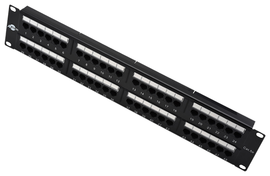 

Патч-панель 19" 48XRJ45 UTP 2U cat.5е