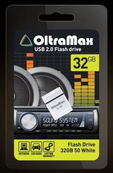 USB флэш-накопитель OLTRAMAX 32GB 50 белый