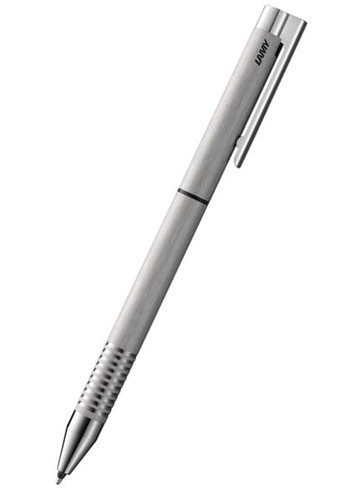 фото Шариковая ручка мультисистемная lamy 606 logo m21 матовая сталь