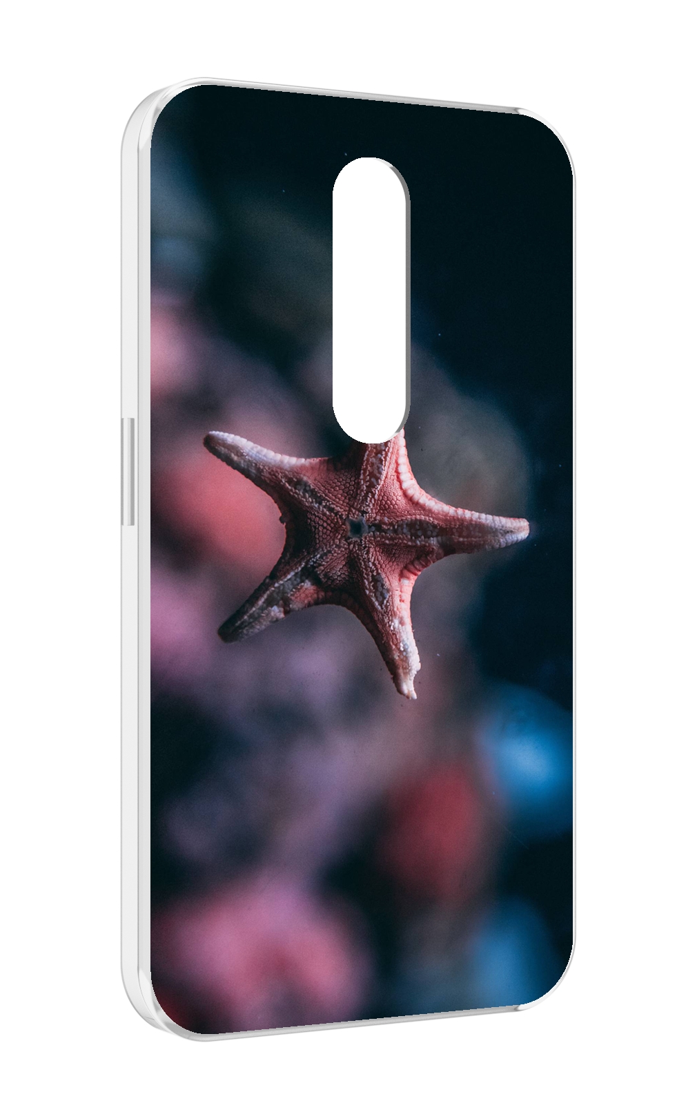 

Чехол MyPads морская-звезда---starfish для Motorola Moto X Force (XT1585 / XT1581), Прозрачный, Tocco