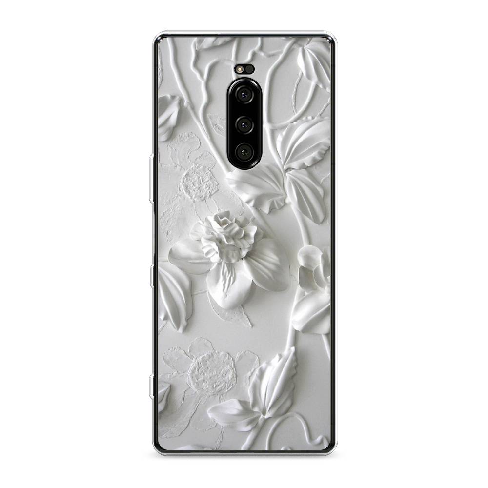 

Чехол Awog на Sony Xperia XZ4/Xperia 1 "Гипсовые цветы", 53850-7