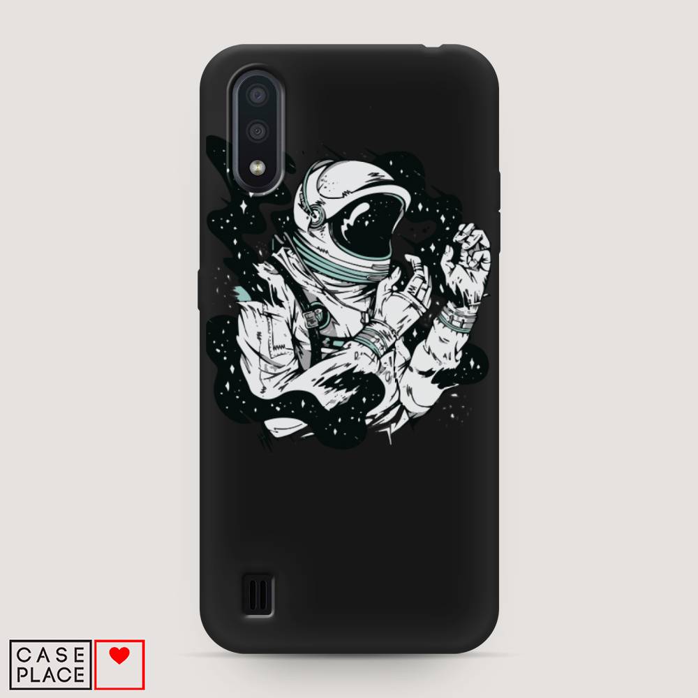 

Чехол Awog на Samsung Galaxy A01 "Космонавт арт", Разноцветный, 29552-1