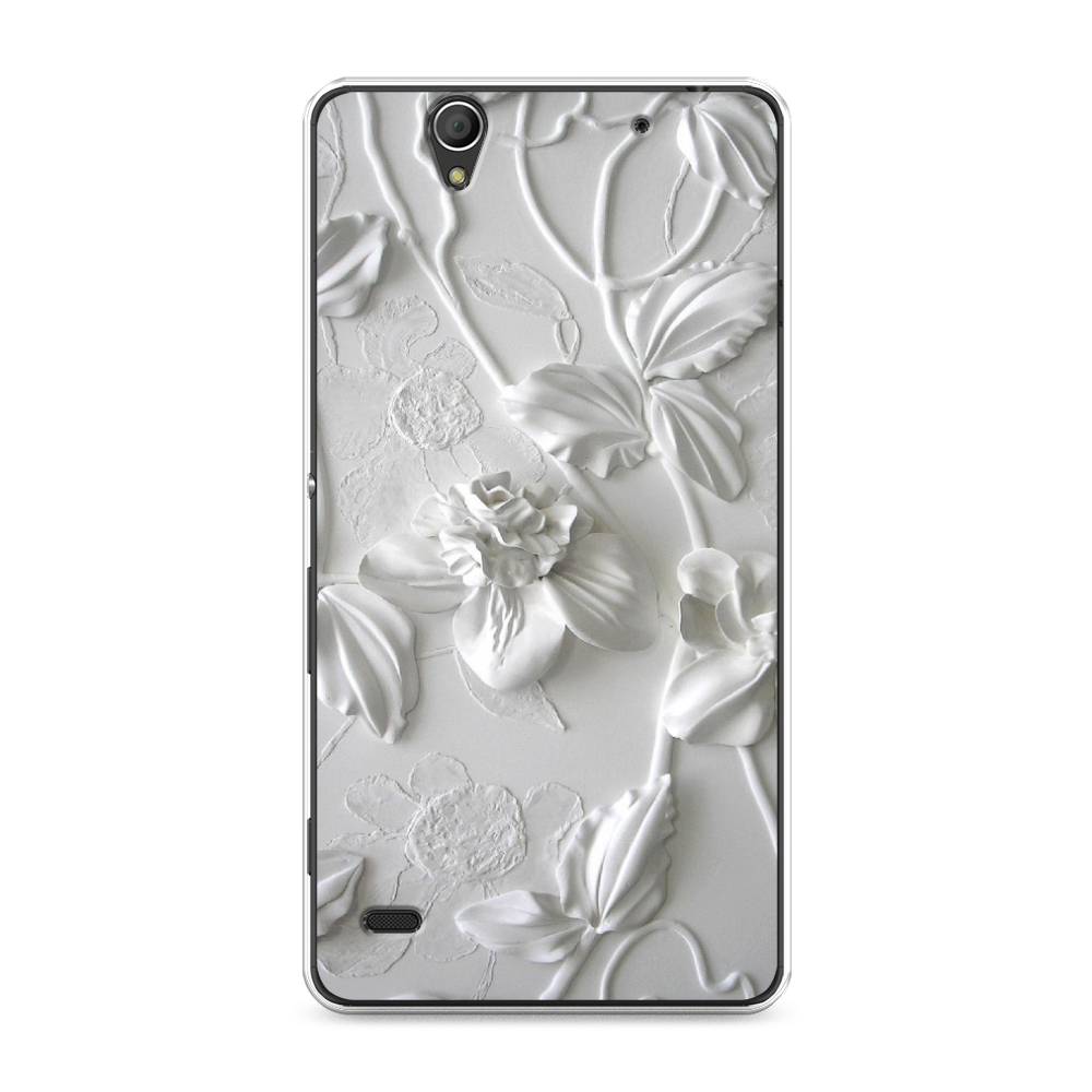 

Чехол Awog на Sony Xperia C4 "Гипсовые цветы", 52650-7