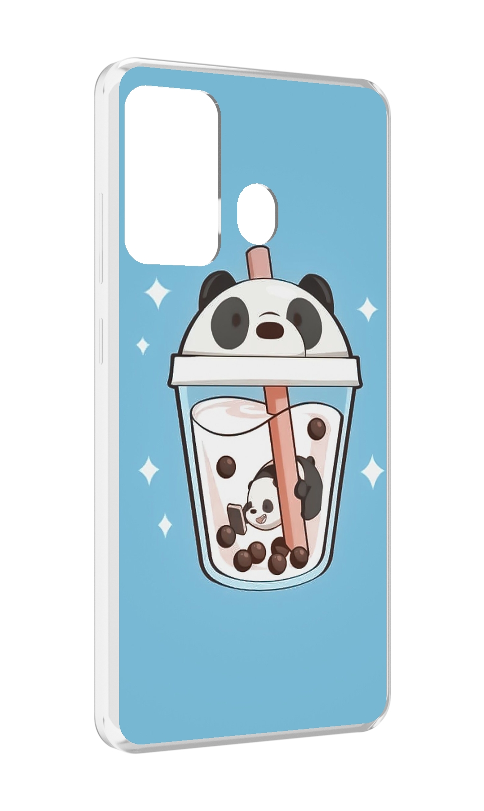 

Чехол MyPads Bubble tea для ITEL A27 / ITEL P17, Прозрачный, Tocco