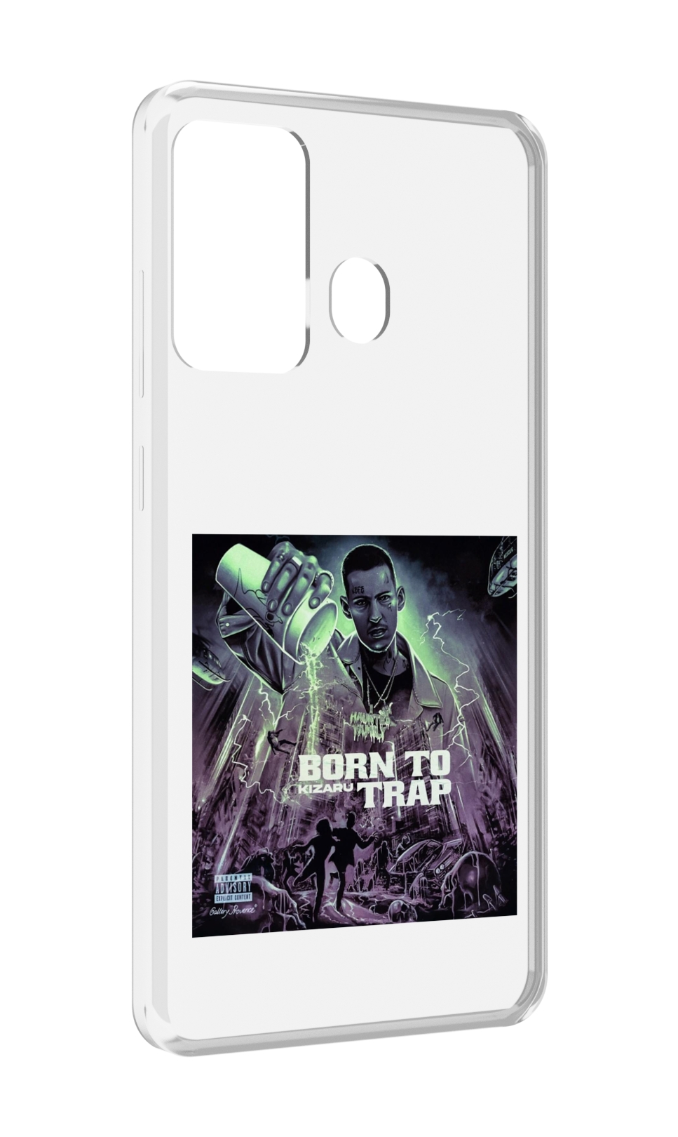 

Чехол MyPads Born to Trap Kizaru для ITEL A27 / ITEL P17, Прозрачный, Tocco