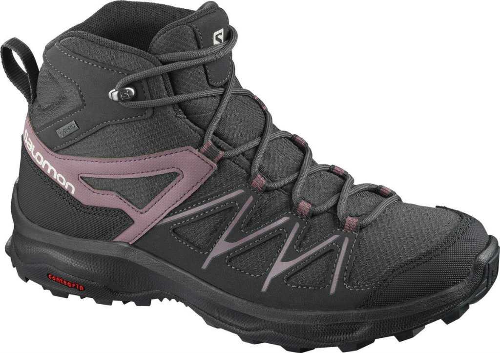 фото Кроссовки женские salomon volkers mid gtx w фиолетовые 5 uk