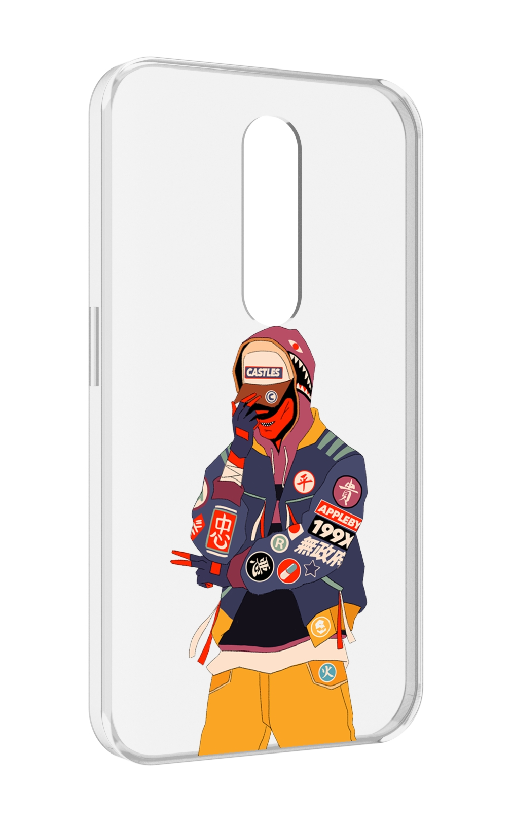 

Чехол MyPads модник для Motorola Moto X Force (XT1585 / XT1581), Прозрачный, Tocco