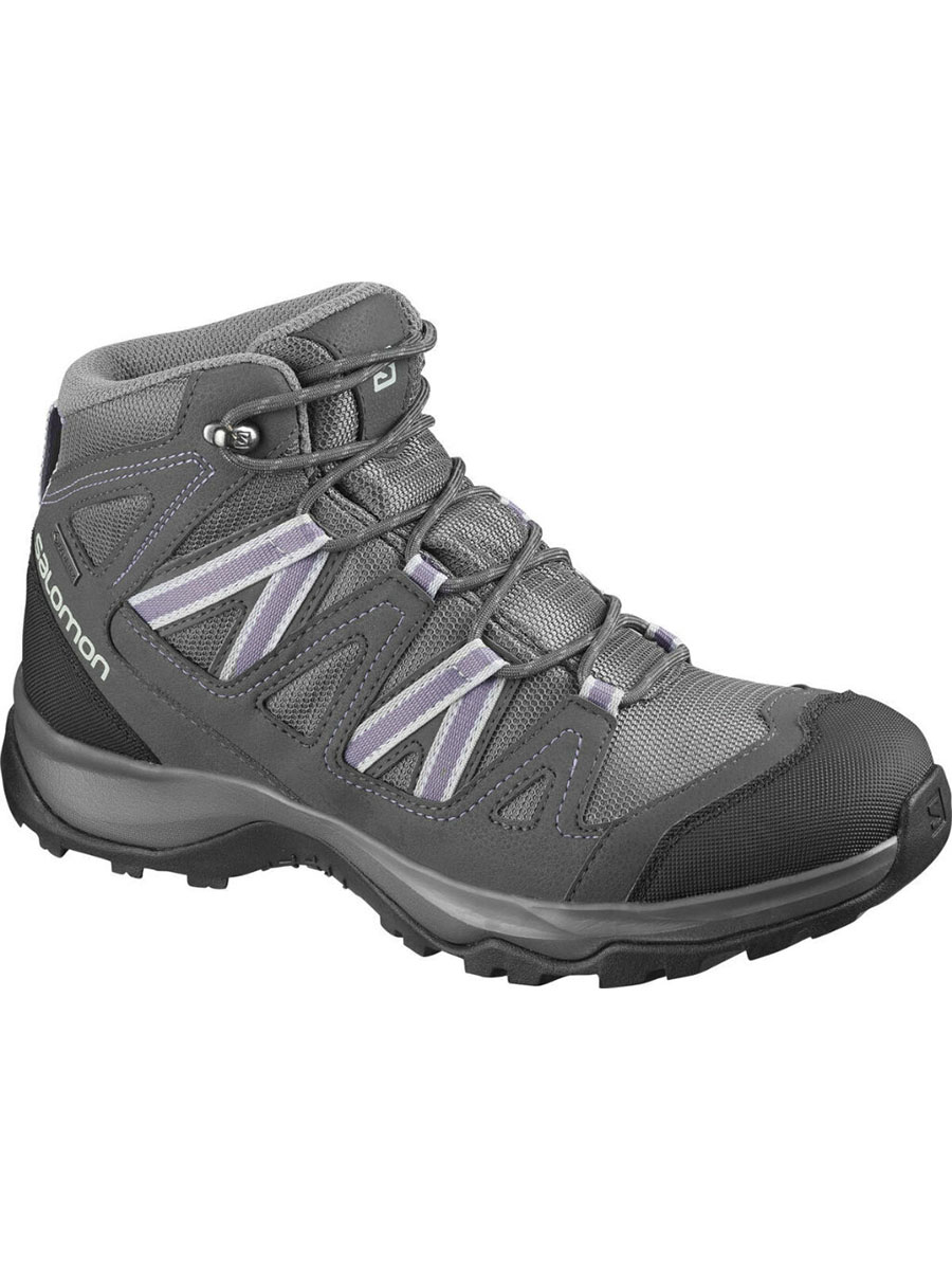 

Кроссовки женские Salomon Leighton Mid GTX W серые 3.5 UK, Leighton Mid GTX W