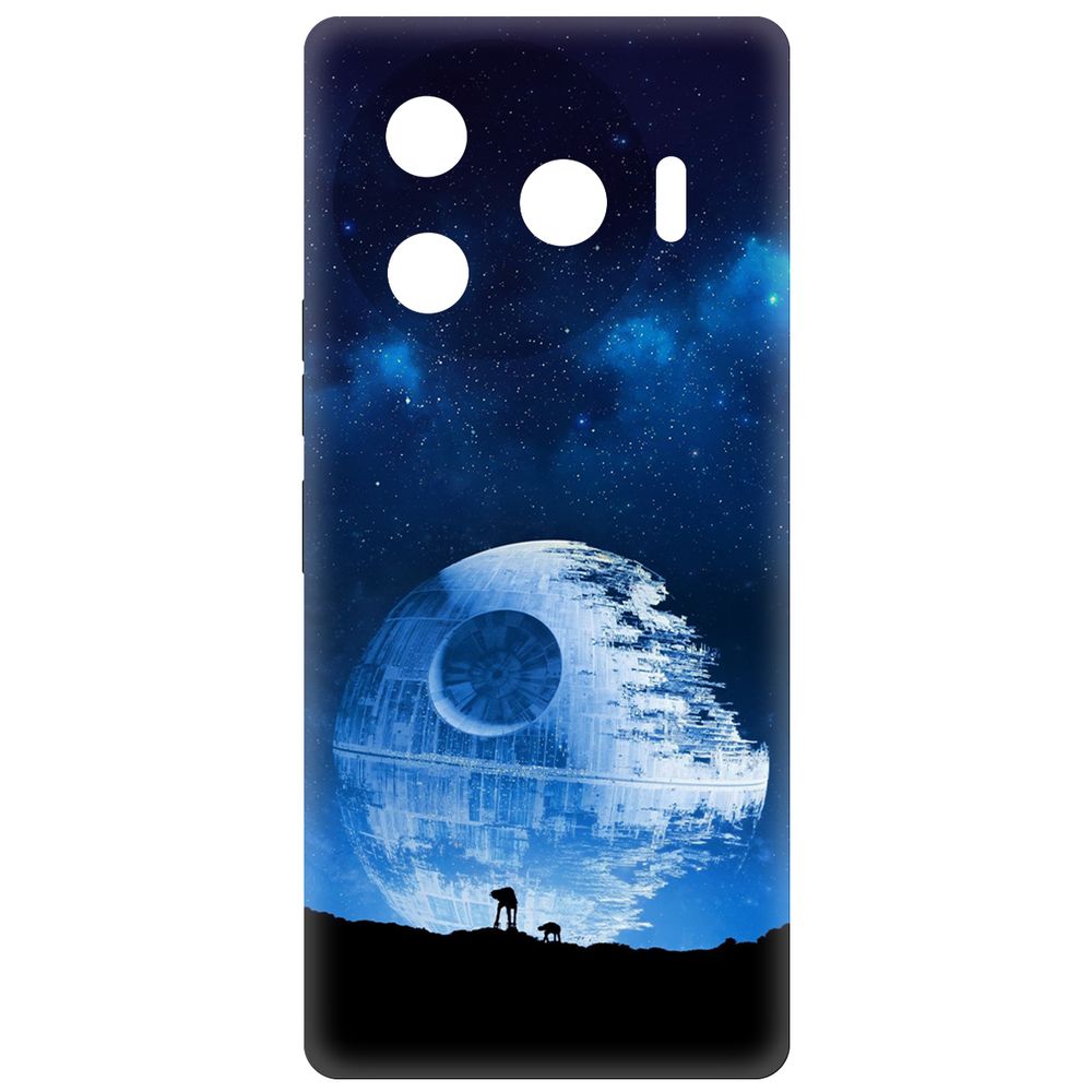 

Чехол-накладка Krutoff Soft Case Звездные Войны. Звезда смерти для TECNO Camon 30 Pro 5G, Черный
