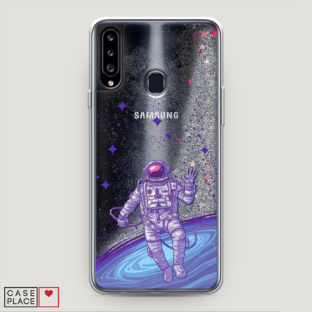 

Чехол Awog на Samsung Galaxy A20s / Самсунг A20s "Космонавт в открытом космосе", 2100891-1