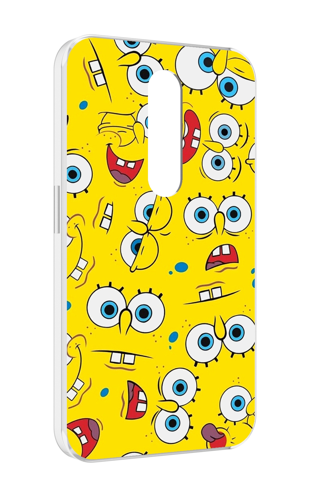 

Чехол MyPads много-спанч-боба для Motorola Moto X Force (XT1585 / XT1581), Прозрачный, Tocco