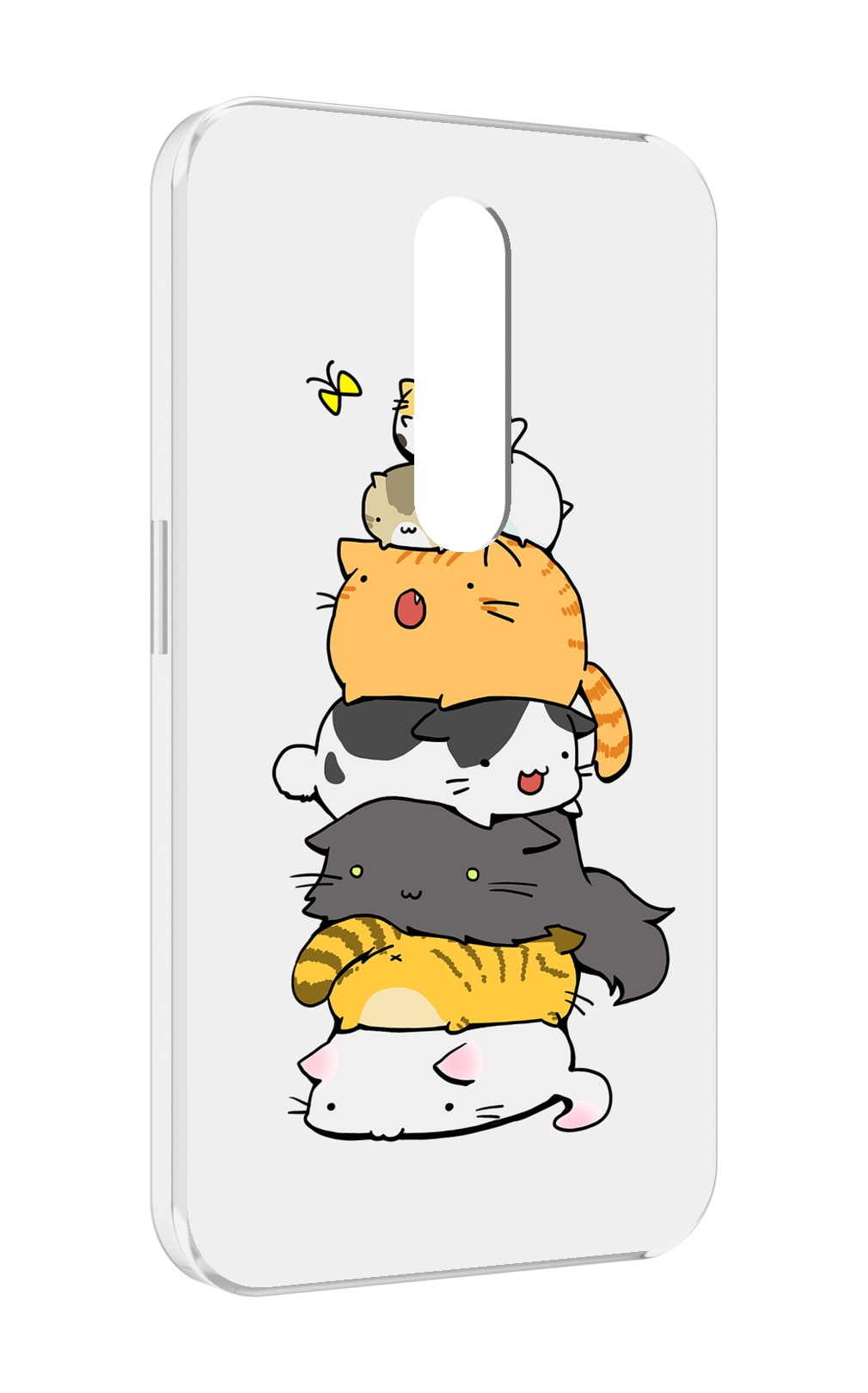 

Чехол MyPads много-маленьких-котиков для Motorola Moto X Force (XT1585 / XT1581), Прозрачный, Tocco