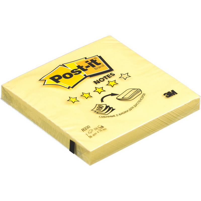 

Блок-кубик Post-it Z-блок R330 76х76 100 л. Post-it Original 170483 7100020965