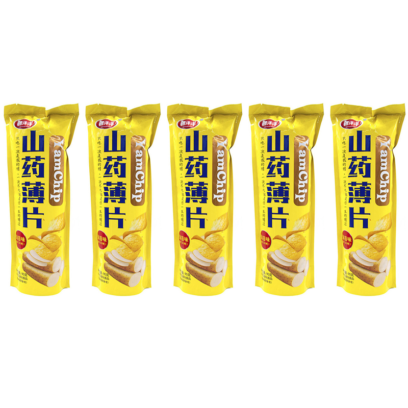 

Чипсы YamChip со вкусом морских водорослей, 5 шт. по 90 г