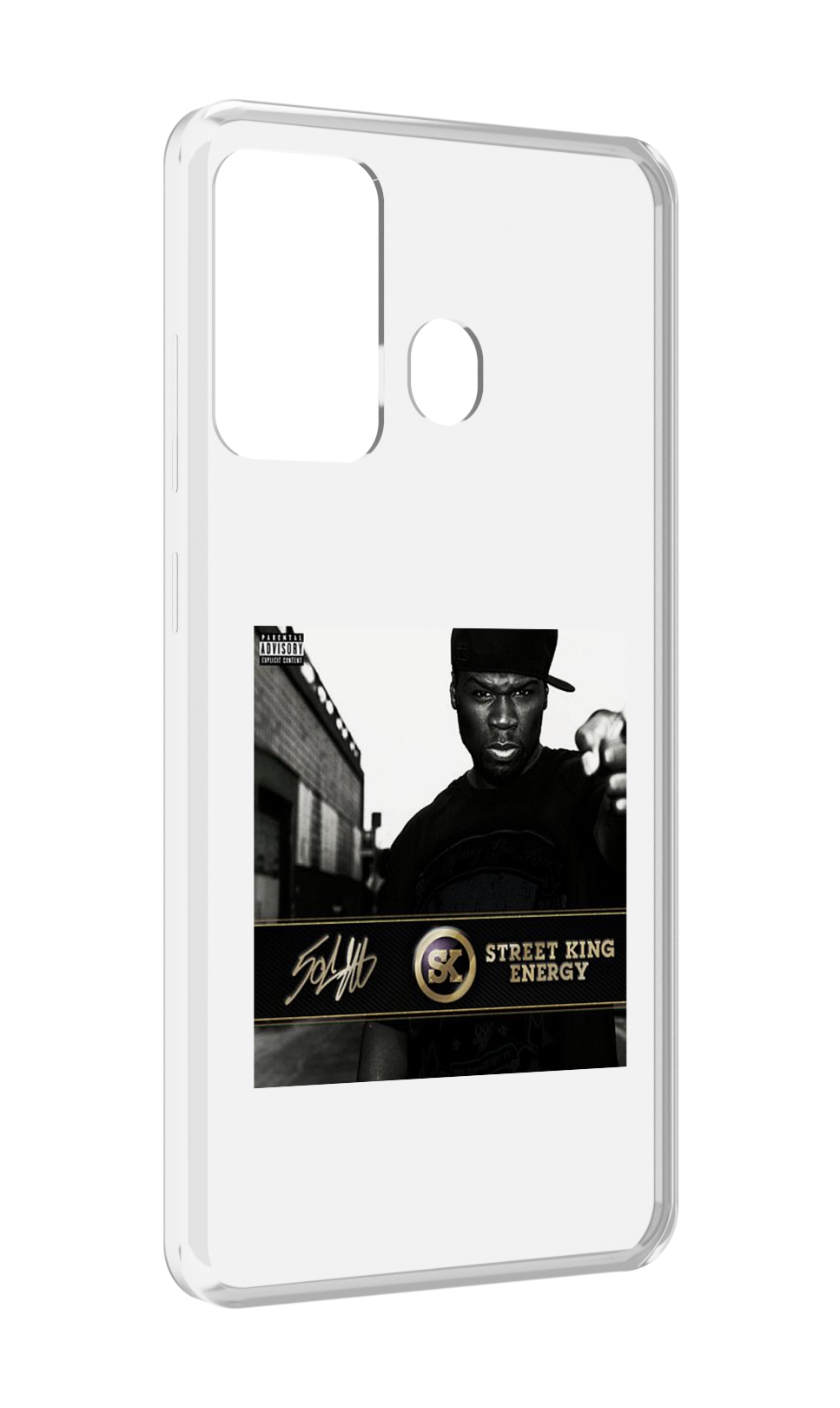 

Чехол MyPads 50 Cent - Street King Energy для ITEL A27 / ITEL P17, Прозрачный, Tocco