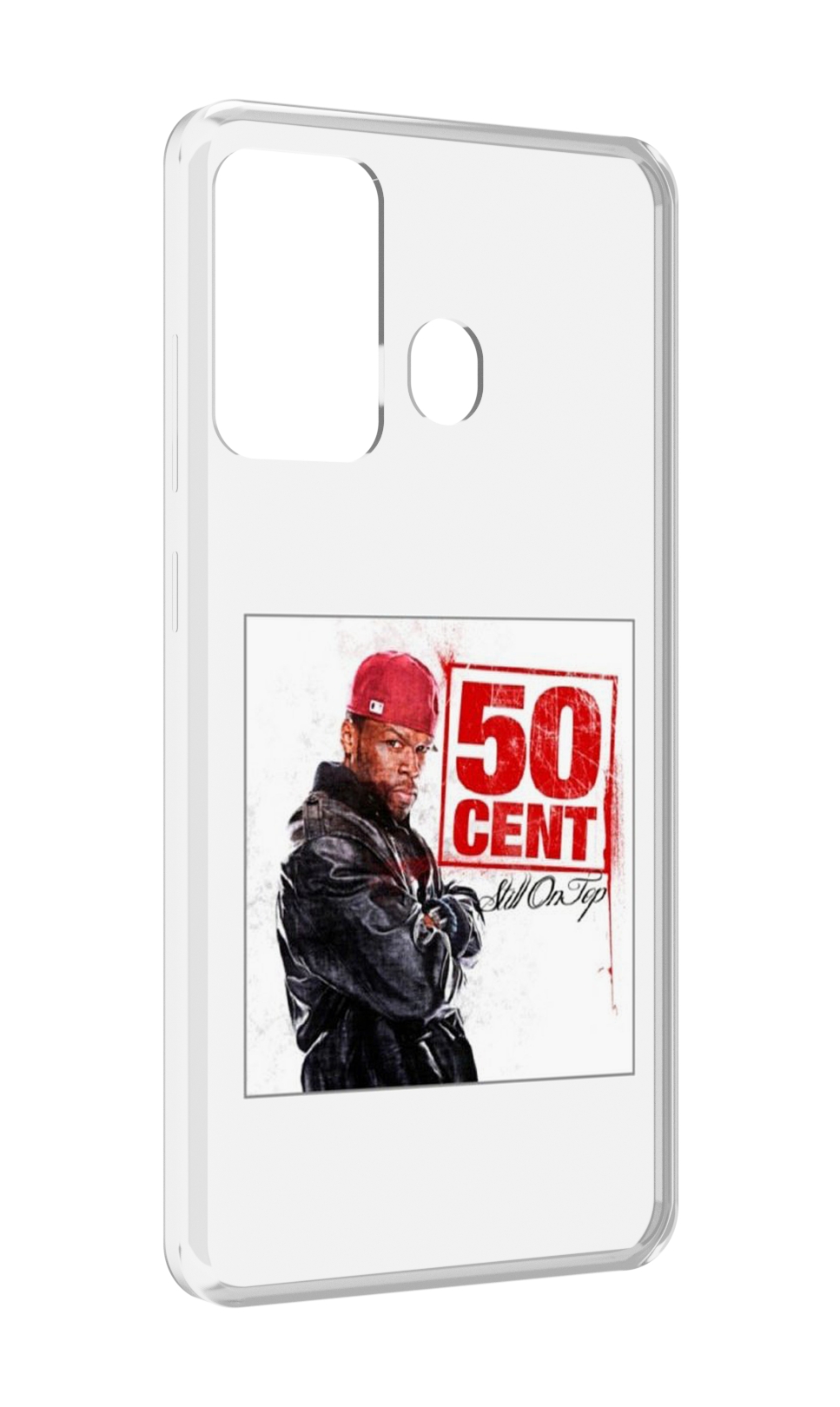 

Чехол MyPads 50 Cent - Still On Top для ITEL A27 / ITEL P17, Прозрачный, Tocco
