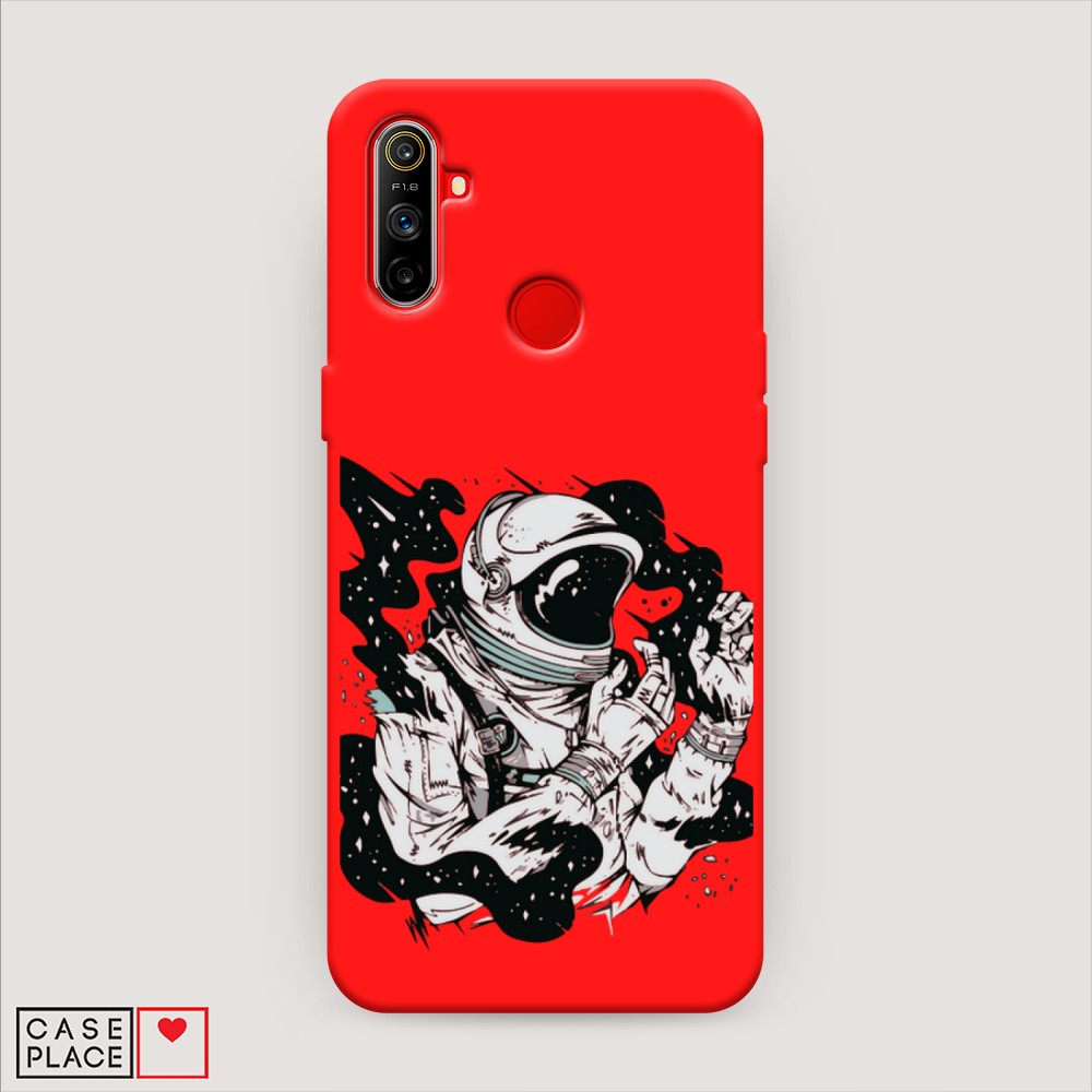 

Чехол Awog на Realme C3 "Космонавт арт", Разноцветный, 253053-1